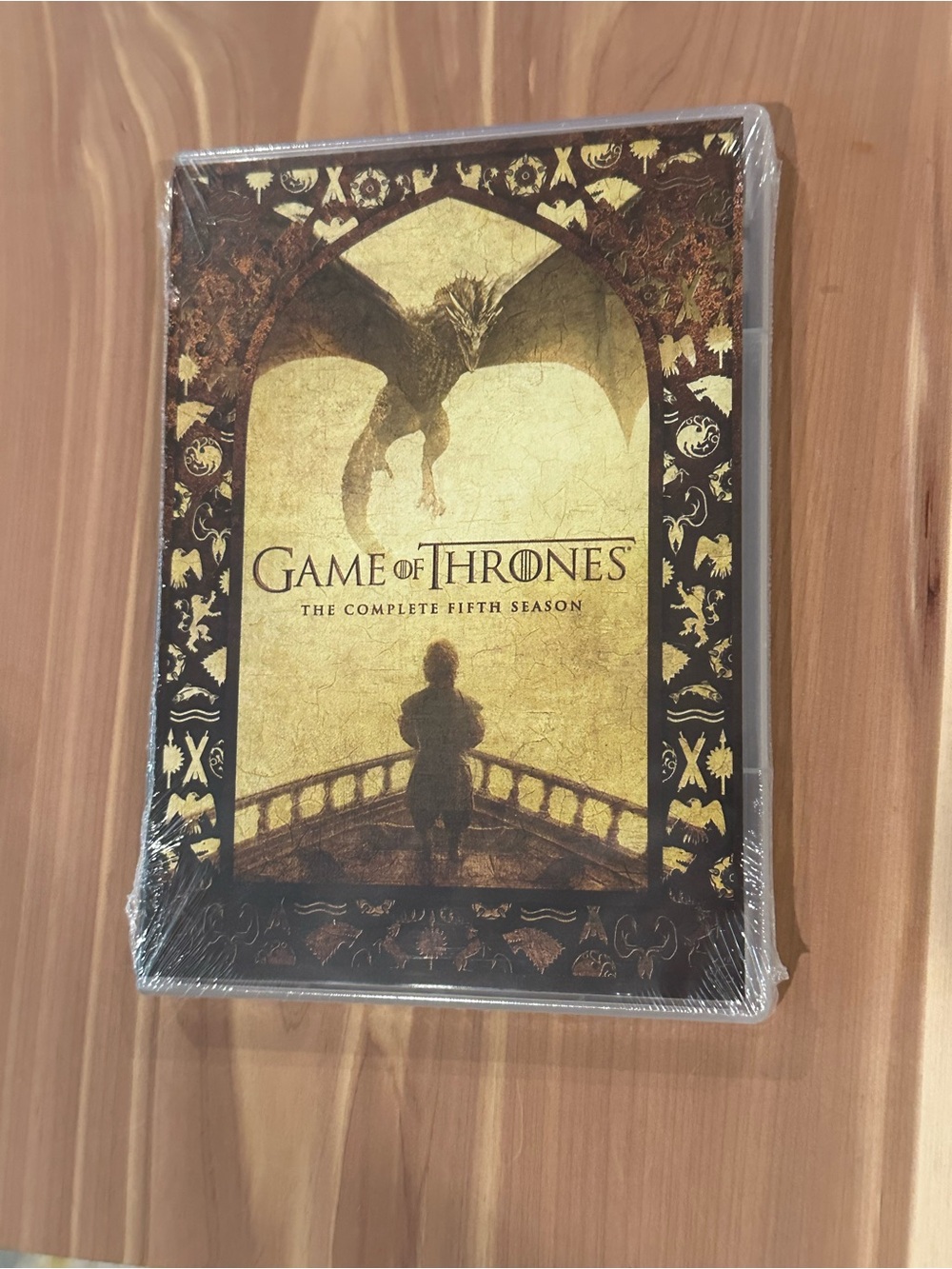 NWT - Game of Thrones Season 5 DVD Black/Brown